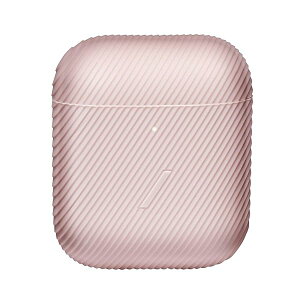 Curve Airpods Case - �Ȃ߂炩�Ȏ����̃V���R�[���P�[�X (���[�Y) AirPods Gen 1 Gen 2�Ή�