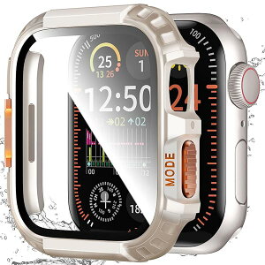 �A�b�v���E�H�b�` �h�� �J�o�[ 46mm �Ή� Apple Watch �P�[�X Series 11 10 �ی�K���X+�P�[�X ��̌^