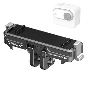 Insta360 GO3/GO3S�p���C�N�C�b�N�����[�X�x�[�X�}�E���g ����~��/�Ռ��z���AGO3�����}�E���g�A