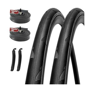 700×28C ���[�h�o�C�N ���]�� �^�C��: 2�{�Z�b�g 60TPI 700C 28C �N���X�o�C�N �����p�^�C�� - ����