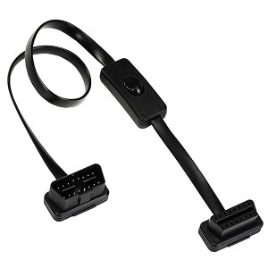 OBD2 �X�C�b�`�t�������R�[�h 16�s�� �����P�[�u�� 1�{�Z�b�g �ԗ��f�f �����^ ���񂵂��ȒP