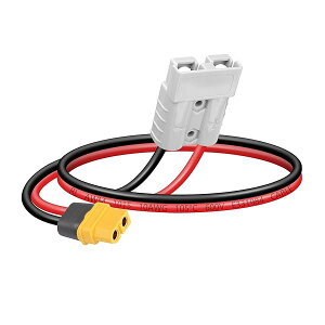 �o�b�e���[�A�_�v�^�[�P�[�u�� 10AWG ADS�v���O�R�l�N�^�[~XT60 50AMP 600V XT60���X 30CM