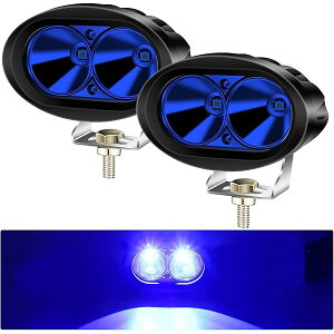20W LED��Ɠ� ���[�N���C�g �� �t�H�[�N���t�g���C�g 12V 24V ���p �o�C�N �t�H�N�����v �g���b