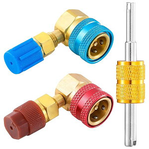 R1234YF - R134A �A�_�v�^�[�A90�x R1234YF ���� R134A �ϊ��A�_�v�^�[�AR1234yf �N�C�b�N�J�v���[�L�b
