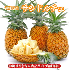 【全国送料無料】沖縄県産サンドルチェ(新品種パイナップル)2.4kg(2～5玉)糖度はなんと19度 ゆがふとサマーゴールドを交配フルーツ 果物 盛り合わせ お中元 お歳暮 ギフト 贈り物 父の日 母の日 出産祝 手土産 結婚祝 プチギフト 新鮮直送