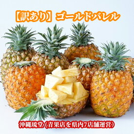 【ランク1位獲得！】沖縄県産【訳あり】ゴールドバレル (国産最高級パイナップル) 1kg以上(1〜2玉)【送料無料・即出荷可】パイン パイナップル 沖縄 フルーツ 新鮮直送