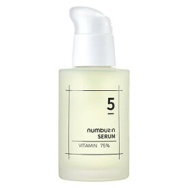 ＼【10倍！エントリーでポイントUP】／numbuzin（ナンバーズイン）5番朝晩ビタミン75％セラム 50ml