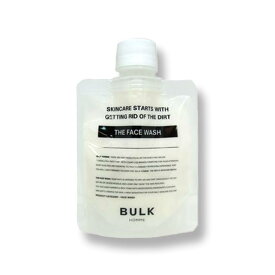 バルクオム THE FACE WASH (ザ フェイス ウォッシュ) 100g メンズスキンケア メンズコスメ BULK HOMME ギフト