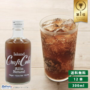 アイランド クラフトコーラ 300ml 12本セット 6〜10倍以上希釈タイプ 沖縄 薬膳 コーラ チャイ 原液 シロップ 健康 飲料 濃縮 ジュース 保存料 着色料 無添加 琉球フロント まとめ買い 送料無料