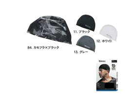 メール便可【春夏】JW611　冷感.消臭パワーストレッチヘッドキャップ　黒.迷彩.グレー.白　おたふく手袋
