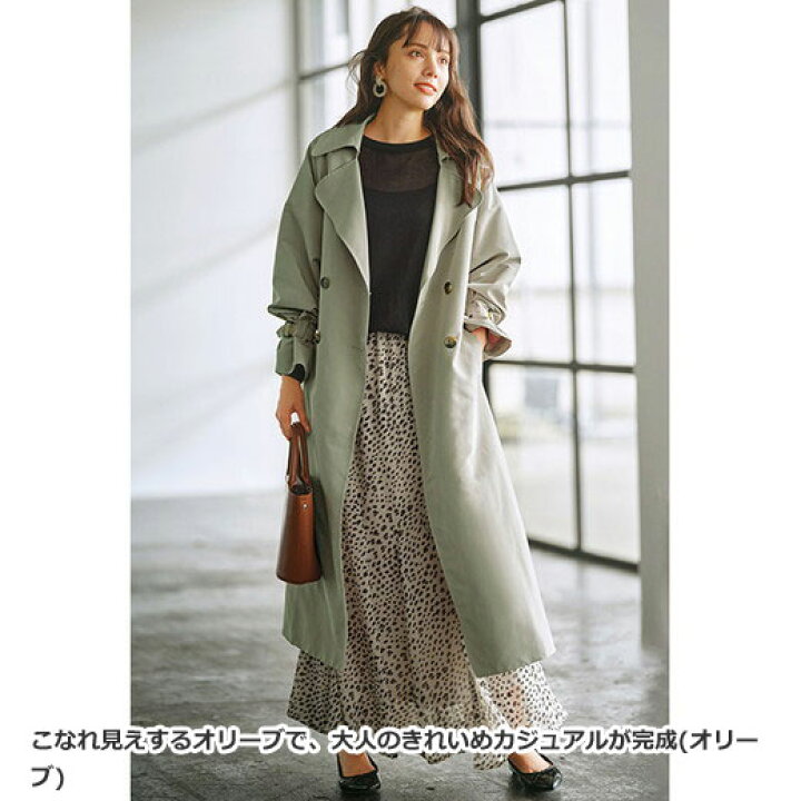楽天市場 ロングコート オーバーサイズトレンチコート S 3l スーツ レディース Ryuryu リュリュ 春服 ロング コート アウター 羽織 40代 レディースファッション スプリングコート 春コート 卒業式 入学式 ママ ママスーツ 入園式 卒園式 母親 お宮参り Ryuryu