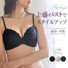 GeeRA（ジーラ）ブラジャー 美し盛りのスタイルアップブラ(A70～F75) 40代 レディース インナー ブラ 下着