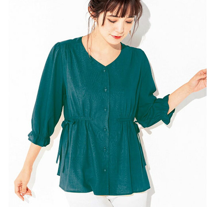楽天市場 Sale セール ブラウス M Ll L 麻入りレーヨン素材チュニックブブラウス Ryuryu リュリュ レディース 夏服 ブラウス 40代 レディースファッション 大きいサイズ アウトレット 在庫処分 Ryuryu リュリュ