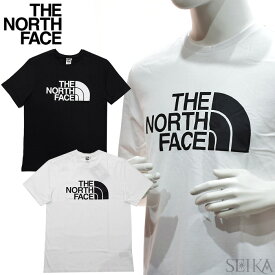 ノースフェイス THE NORTH FACE 半袖 Tシャツ NF0A4M8N (99)JK31 ブラック (100)FN41 ホワイト M S/S HD TEE ホワイト ビッグロゴ メンズ ロゴ Tシャツ アパレル ネコポス配送 (NPS)