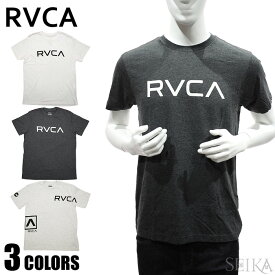 【新生活応援フェア】RVCA ルーカ Tシャツ 半袖 (1)ANW (2)BLK (3)LGH Tシャツ クルーネック 丸首 ホワイト ブラック グレー メンズ カジュアル トップス アパレル ネコポス配送 (NPS)