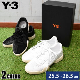 (スペシャルSALE！)Y-3 ワイスリー スニーカー(1) FX0791 BLK (2)FX0790 WHT YUNU YOHJI YAMAMOTO SNEAKERS メンズ adidas アディダス 25.5cm～26.5cm ホワイト ブラック シューズ