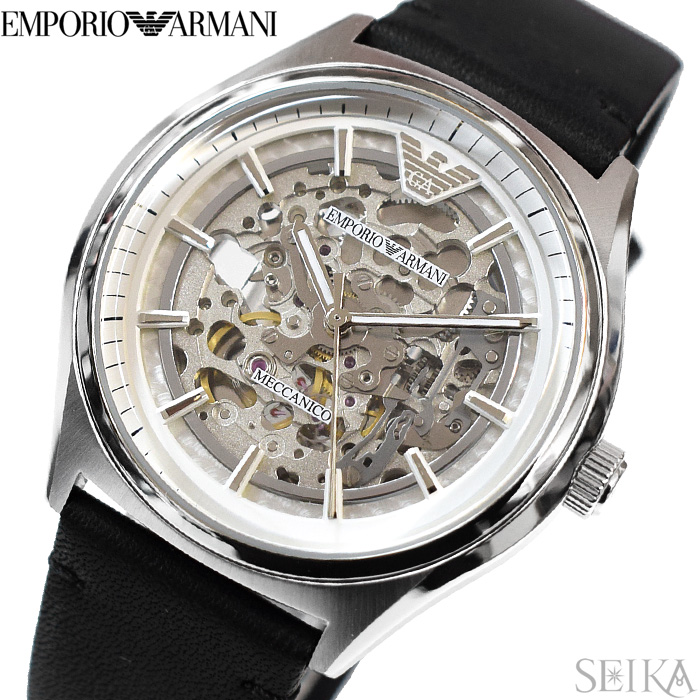 エンポリオアルマーニ EMPORIO ARMANI ZETA AR60003 時計 腕時計 メンズ 43mm 自動巻き アナログ |  腕時計＆ブランドギフト　SEIKA