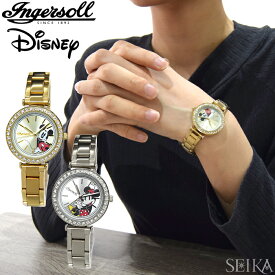 インガソール ディズニー Ingersoll Disney Classic Collection ID00304 ゴールド(11) ID00305 シルバー(12) 30mm ゴールド シルバー レディース 時計 腕時計 ミッキー ミッキーマウスウォッチ