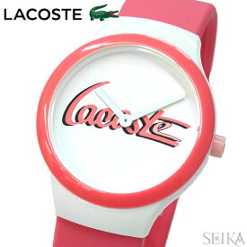 (専用箱なしのため大特価！) ラコステ LACOSTE 2020131 (112) 時計 腕時計 レディース ピンク ラバー(NPS)
