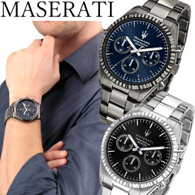 【楽天スーパーSALE】マセラティ MASERATI 時計 (3)R8853100019 (4)R8853100023 コンペティツィオーネ COMPETIZIONE 腕時計 メンズ シルバー ブルー ブラック
