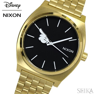 NIXONニクソンタイムテラーA045-3097時計腕時計メンズレディースユニセックスゴールドミッキーハンドデザインA0453097-00