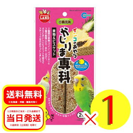 マルカン インコのおやつ かじりま専科 果物＆ビスケット 2本入 MB-318 小鳥 フード 洋鳥 インコ オウム おやつ セキセイ ボタン オカメ