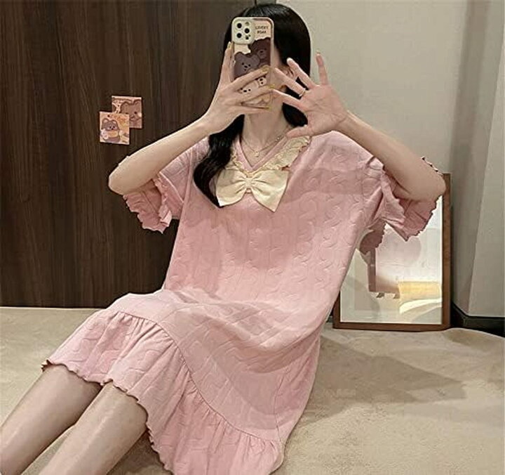 楽天市場】レディース ルームワンピース 姫系 ワンピース 半袖 