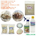 飼育セット　ベビーサイズ＆SSサイズ(生体×2匹・砂×1袋・ふわり＆ぽっぷん×1・二枚貝×2枚・環境改善液×1・海水×…