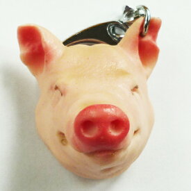 おもしろキーホルダー　美ら豚(ちゅらぶた)