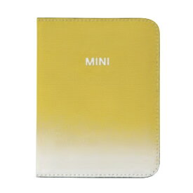 BMW MINI(ミニ) 純正 MINI collection MINI パスポート フォルダー イエロー/ホワイト/グレー コレクション 80215A21209