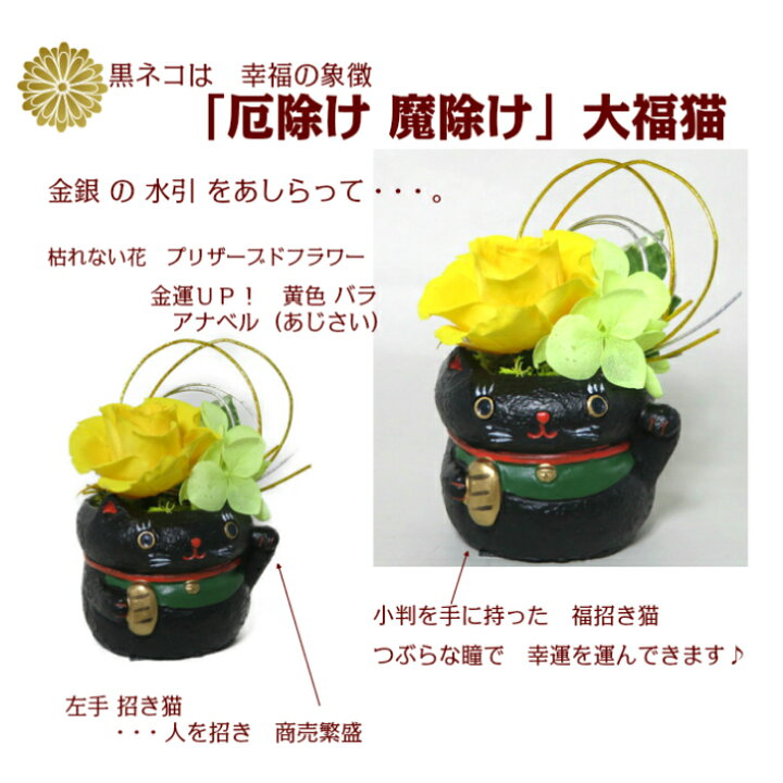 楽天市場 招き猫 まねきねこ 枯れない花 縁起物 プリザーブドフラワー アレンジ 誕生日 プレゼント 花 バラ 還暦 米寿 喜寿 結婚 記念日 お祝い 開運 風水 商売繁盛 和風 ちょこっとプレゼントに 花アトリエ サムシングブルー 楽天市場 招き猫 まねきねこ 枯れない花 縁起物 プリザーブドフラワー アレンジ 誕生日 プレゼント 花 バラ 還暦 米寿 喜寿 結婚 記念日 お祝い 開運 風水 商売繁盛 和風 ちょこっとプレゼントに 花アトリエ サムシングブルー