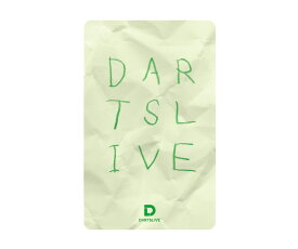 【メール便OK】ダーツ ゲームカード【ダーツライブ】#58 手書きメモ