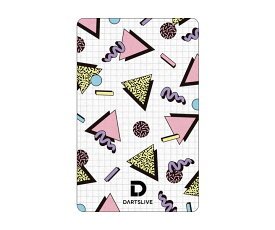 【メール便OK】ダーツ ゲームカード【ダーツライブ】#59 80'sスタイル