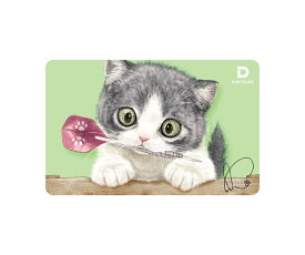 【メール便OK】ダーツ ゲームカード【ダーツライブ】#59 キャット2026冬