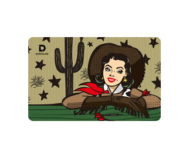 【メール便OK】ダーツ ゲームカード【ダーツライブ】#59 レトロカウガール