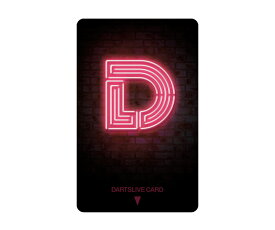 【メール便OK】ダーツ ゲームカード【ダーツライブ】#59 ピンクネオン