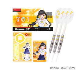 【送料無料】ダーツ バレル【ダーツハイブ】声社員プロジェクト ”褒め”ボイスダーツセット 〜Happy Ears Collection〜 「小鳥遊結」