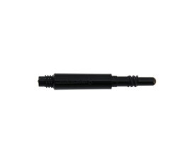 【メール便OK】ダーツ シャフト【8フライト】レギュラー スピン ブラック 19mm