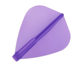 【メール便OK】ダーツ フライト【フィットフライト】カイト　パープル　3枚入り