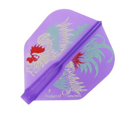 【メール便OK】ダーツ フライト【フィット】アタポール・ヨーパカリーモデル ver.3 シェイプ MIX