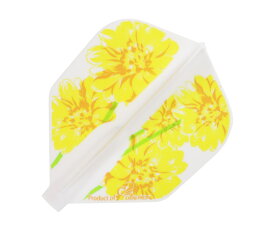 【メール便OK】ダーツ フライト【フィット】岩崎奈美モデル シェイプ ホワイト