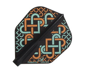 【メール便OK】ダーツ フライト【フィット】マリース・キールモデル ver.3 シェイプ Dブラック