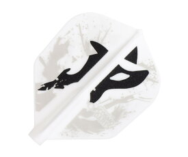 【メール便OK】ダーツ フライト【フィット】濱野真衣モデル ver.2 シェイプ ホワイト