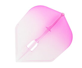 【メール便OK】ダーツ フライト【エルフライト】PRO シェイプ シャンパンリング対応 グラデーション ピンク
