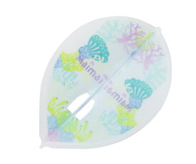 【メール便OK】ダーツ フライト【エルフライト】PRO PS 松成舞モデル ver.1 ティアドロップ クリア