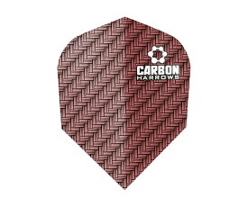 【メール便OK】ダーツフライト【harrows】Carbon 1203 ピンク シェイプ