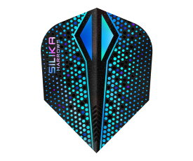 【メール便OK】ダーツ フライト【ハローズ】シリカ カラーシフト エックス フライト ブルー 5139