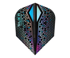 【メール便OK】ダーツ フライト【ハローズ】シリカ カラーシフト エックス フライト シルバー 5143