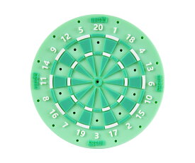 【メール便OK】ダーツ雑貨【ワンエイティ】ラバー ダーツ ホルダー DARTS BOARDタイプ　グリーン/ジェイド