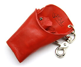 ダーツ【STEAL （スティール）】 ダーツケース DARTSCASE Rタイプ レッド 【本革】【オイルレザー】